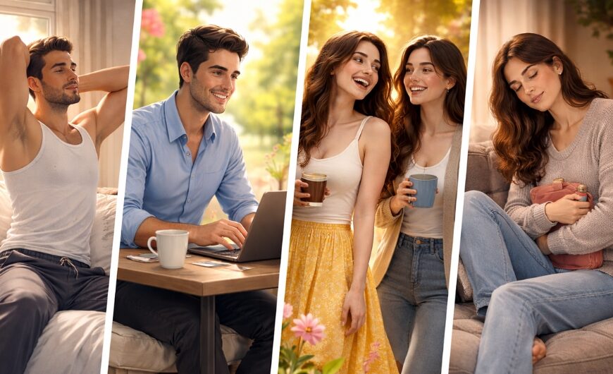 Men and Women Hormone Cycles